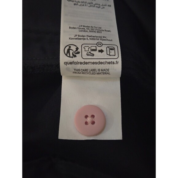 BODEN Highgate Bi-Stretch Ankle Pants Trousers Slacks, Navy, Womens Sze 10P, EUC - Picture 10 of 10